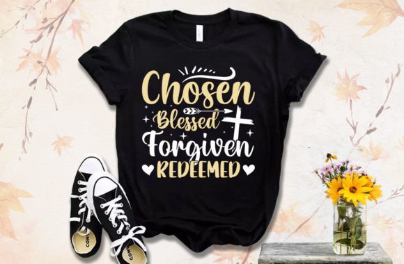 Chosen-Blessed Christian T-shirt Design
