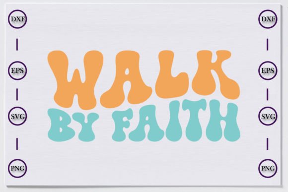 Christian Unique Retro T-shirt Design, W T-Shirt Designs
