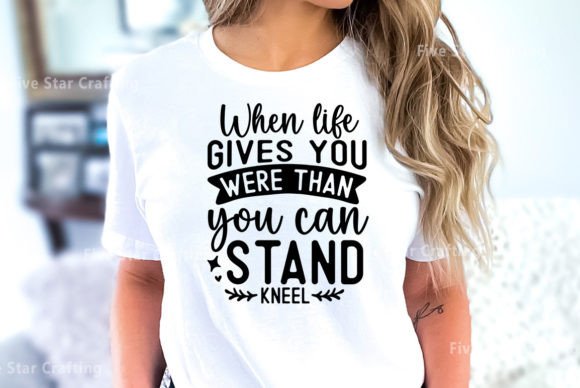Faith Jesus Quote SVG Design for T-Shirt Designs
