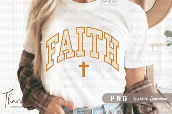 Faith Png Vintage Christian Sublimation T-Shirt Designs