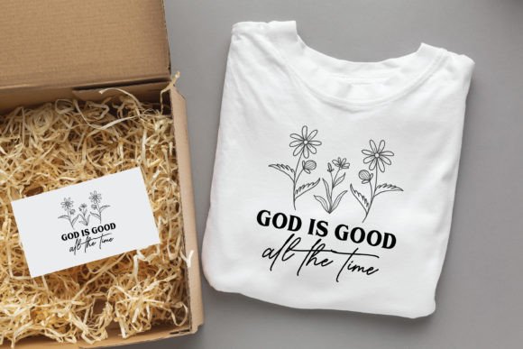 God is Good All the Time Jesus SVG for T-Shirt Designs
