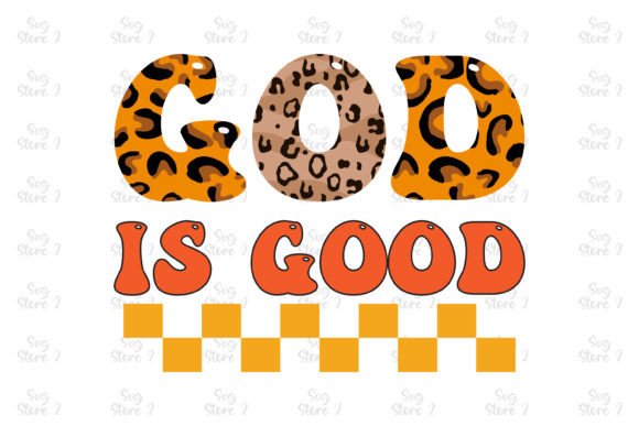 God is Good Jesus Sublimation T-Shirt Designs