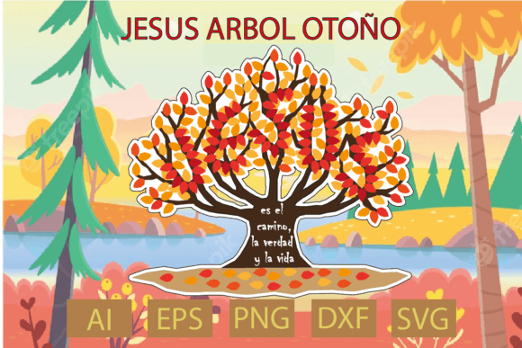 Jesús Árbol Otoño