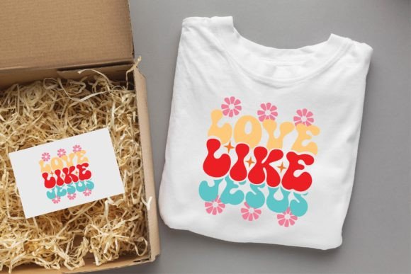 Love Like Jesus Summer Svg T-Shirt Designs